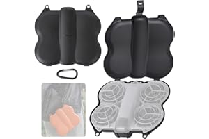 Honbobo Case Plastic for DJI NEO 2 Carry Case Drone Protective Case Storage Case Drone Accessories for DJI NEO 2, Compact Portable Lightweight (Blcak)