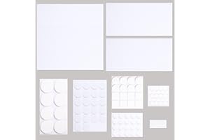 HASWARE Podkładki na meble, ochraniacze na podłogę, podkładki filcowe, samoprzylepne, filcowe podkładki na krzesła do ochrony podłogi, podkładki na nogi krzesła, podłogi z twardego drewna, nóżki stołu