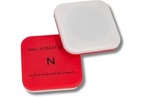AIMANTIX - Palets Magnétiques de Rééquilibrage Énergétique - Lot de 2 Aimants Puissants pour Harmoniser les Énergies du Corps - Bien-être et Vitalité - Thérapie Magnétique Naturelle