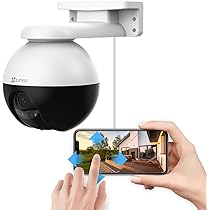 Caméra Surveillance EZVIZ C8c 2MP - WiFi Extérieure 360° Suivi Auto - Détection Humaine Vision Nocturne