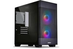 Lian Li LANCOOL 205M Mesh obudowa Micro-ATX, szkło hartowane - czarna