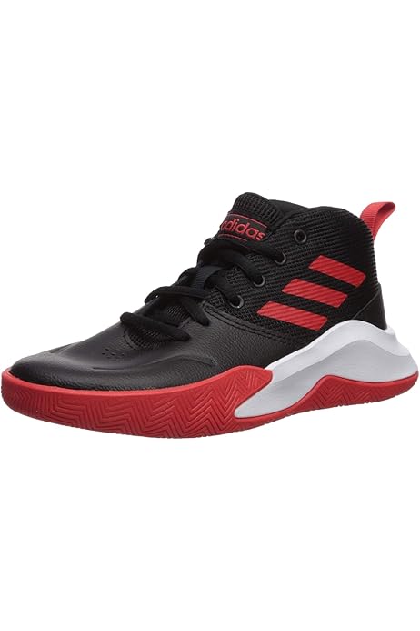 adidas Own the Game Wide, Unisex Kids' Shoes, Black (Core Black/Active  Red/Ftwr White), 10.5 UK (28.5 EU): Buy Online at Best Price in UAE -  Amazon.ae