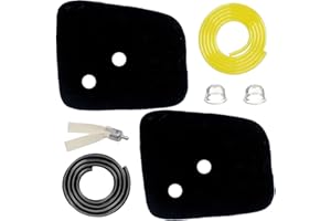 ZAMDOE 523013401 Air Filter for Husqvarna 122 HD45 122HD60 322HD60 CHT220 CHT220L for Jonsered HT2223T HT2218 Hedge Trimmer Part Replace for McCulloch SuperLite 4528 with Fuel Filter Fuel Line