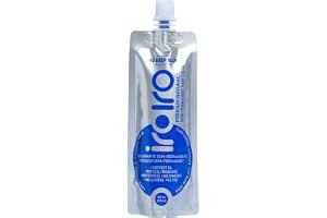 Iroiro Premium naturlig halvpermanent hårfärg, 45 Deep Blue, 113 g