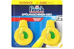 ‎FINISH Finish Spülmaschinen-Deo Citrus und Limette – Deo für den Geschirrspüler – Gegen schlechte Gerüche – 1 x 2 Stück