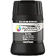 Daler-Rowney System3 Acrylic Screen Printing Ink, Plastic Pot, 8.45oz - 250 ml, Mars Black