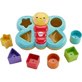 Fisher-Price Shape Matching Companion Butterfly Fisher-Price Shape Matching Companion Butterfly, 6 Blocks, Shape Matching Vote