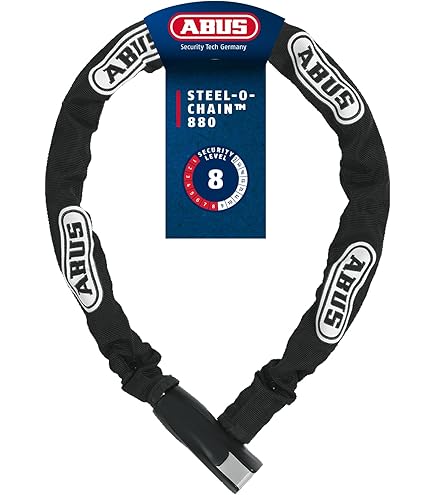 ABUS Kettenschloss Steel-O-Chain 5805K, 75 cm, Blau