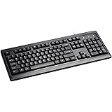 Kensington ValuKeyboard Tastiera Cablata USB per PC, Laptop, Desktop, Computer, Notebook, Compatibile con Dell, Acer, HP, Sam