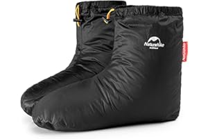 windhike Naturehike Foot Sleeve Ultralight Duck Down Anti-Slip Waterproof Sleeping Boots Socks Winter Slippers Warmers for Camping,Outdoor,for Women Men