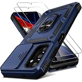 CONSTRAIN - Samsung Galaxy A17 ile uyumlu 5g Kılıf Kamera Korumalı S&uuml;rg&uuml;l&uuml; Y&uuml;z&uuml;kl&uuml; Armor Zırh Kapak + 9H Ekran Koruyucu - lac