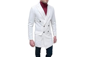 Evoga Cappotto soprabito uomo Class invernale giacca Sartoriale casual elegante