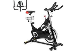 JLL FITNESS JLL IC350 PRO Indoor Bike, Direct Belt Driven Exercise Bike For Home, Cycling Machine With Advanced Flywheel, 12 Months Domestic Warranty