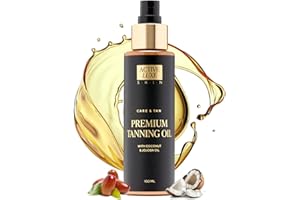 ACTIVELUXE COSMETICS Active Luxe Premium Tanning Oil - Olio abbronzante corpo con olio di carota, di cocco, di noce, di jojoba – Acceleratore abbronzatura per un colorito estivo intenso – 100ml