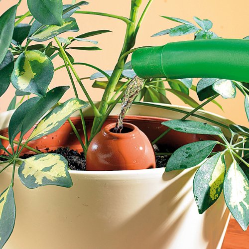 Royal Gardineer Terracotta Wasserspender „Classico“ für Topfpflanzen im 3er-Set - 2