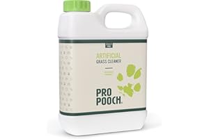 Pro Pooch Artificial Grass Cleaner - Dog Safe, Pet Disinfectant & Lawn Deodoriser - Pooch Urine Cleaner & Odour Eliminator - 1L Super Concentrate - Cruelty Free
