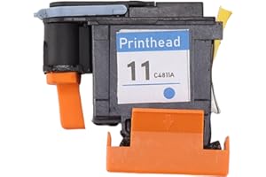 Yctze Druckkopf, Drucker Druckkopf Cyan Farbe ABS Leichter Druckkopf Ersatz Passend f¨¹r HP Designjet 100 110 111 500 510 800 813