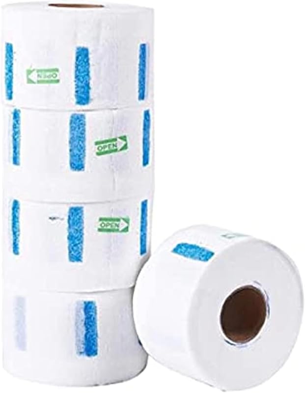 Feisate Halskrause Friseur, Hals Papier Friseur, Wegwerf Papier um Hals
