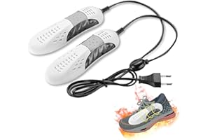 AOMIGT Asciuga scarpe elettrico, asciuga stivali portatile asciugatura, per viaggi domestici invernali Scalda scarponi pieghevole per asciugare i guanti ad asciugatura rapida per scarpe, guanti