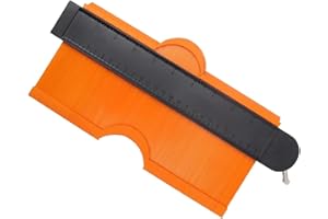 EIDOCT Contour Gauge Profile Tool (25 cm/10 in) with Adjustable Lock Precisely Copy Irregular Shape Duplicator Laminate Tiles Wood Edge Outline Gauge for Corners and Construction, Thoughtful Gifts for Men