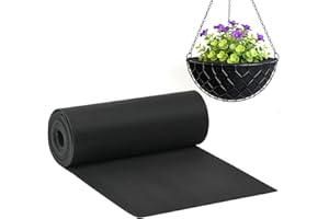 TMBMLPP Felt Planter Liner Roll, 3 x 0.3 m Liners for Garden Planters, Veg Trug Liner, Felt Planter Liner Roll Cuttable Planters, for Growing Vegetables, Flowers, Plants, Pet