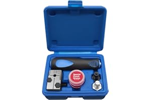 RUIZHI Bremsleitung Bördelgerät für DIN Bördelungen, Bördelgerät Bremsleitung Kfz Set für 4,75 mm Kfz-Bremsleitungen, Ideal Für Hydraulische Kfz-Bremssysteme