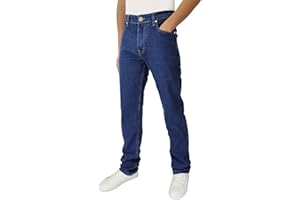 LIEMI Mastino Jeans Uomo Regular Fit – Denim Stretch 5 Tasche, Vita Alta, Gamba Dritta, Comfort & Stile