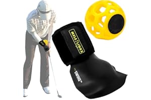 Pipihome Golf Swing Hollow Trainer Ball, Palla per Allenatore di Golf, Golf Swing Trainer, Aiuto per L'allenamento del Polso da Golf, Portatile Golf Smart Ball Correzione Postura Allenamento