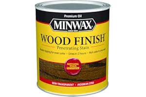 Minwax 70014444 - Tinte penetrante con acabado de madera, cuarto de galón, jacobeo