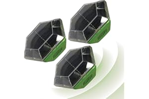 ISOTRONIC Ahuyentador ultrasónico y solar contra palomas, gorriones, gaviotas, cuervos, gatos | Con ultrasonidos y flash | Espanta gatos y aves | Apto para balcón, jardín, terraza y cultivo | Set de 3