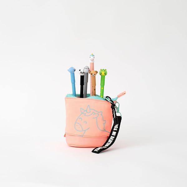 Mr. Wonderful - Astuccio Urbano Espandibile In RPET Riciclato - 'Make It Happen', Portamatite Da Scrivania