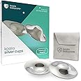 Koala Babycare® - Nursing Pads in Pure Silver 999 Nickel-Free for The Prevention and Treatment of Breast Rams During Breastfeeding | Class 1 Koala Silver Cup Medical Device