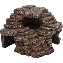 Riparo Per Rettili Zoo Med Repti Shelter - Caverna Naturale Per Muta E Deposizione Uova, 30cm - Foto 5