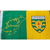 Flagge County Mayo Irland – 150x90 Cm, 100% Polyester, Mit Ösen, Grün-rot