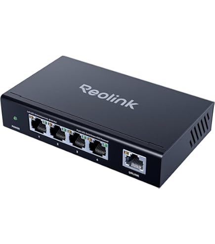 8-Port PoE Switch 2 Uplink ports