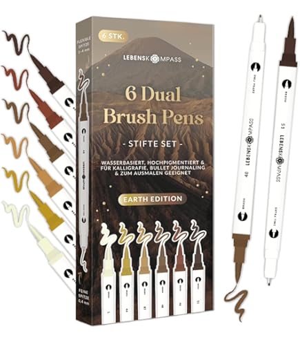 Tombow MONO drawing pen Fineliner braun, Zeichenstift, wasserresistent Pigmenttinte, 0,3 mm Spitze, für Skizzen und technische Zeichnungen [WS- EFL31-03