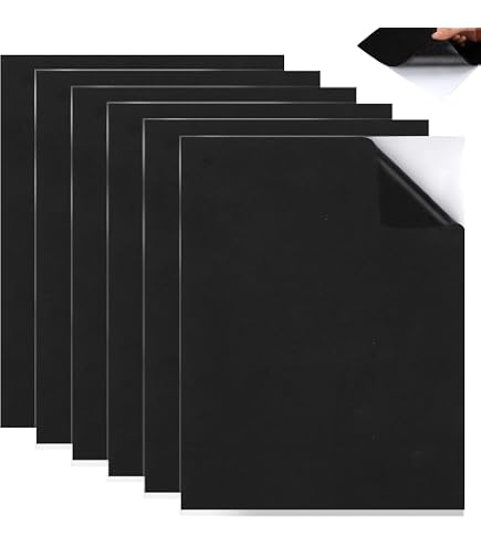 12 placas de espuma autoadhesivas, color negro, 100 mm x 100