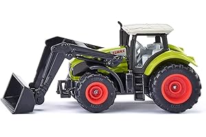 siku 1392 Super Claas Axion with Front Loader, Green