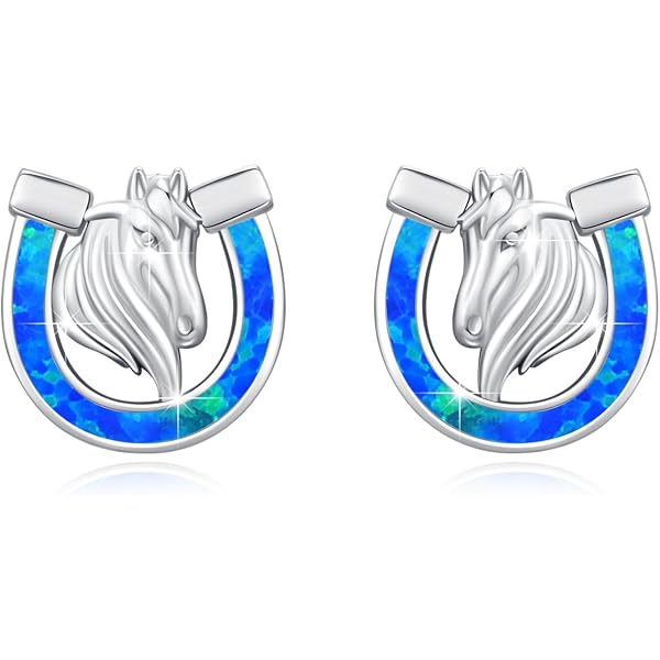 Mini Horseshoe Earrings - Silver Plated, 22mm Length, Hypoallergenic, Handmade In Germany