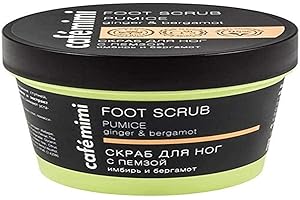 CAFE MIMI Café Mimi - Crema Exfoliante para Pies con Piedra Pómez