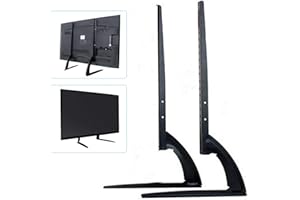 Universal-TV-Schrankfüße für LCD-LED-Fernseher von 32-55 Zoll, Höhenverstellbar, Abnehmbarer TV-Schrankfuß VESA 800x400mm Max.