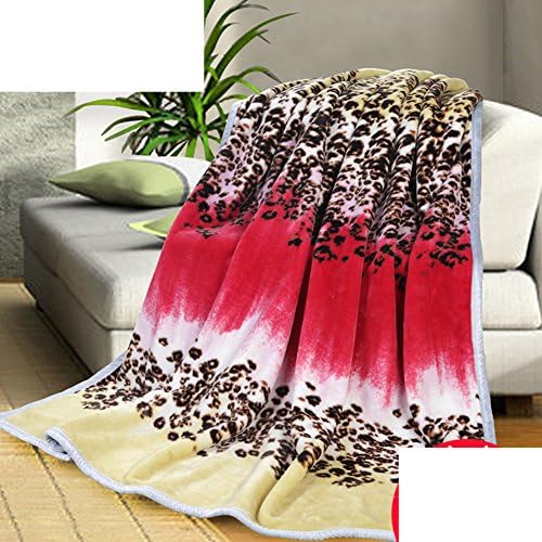 soft blanket/ Leopard-print blanket/ winter carpet/Couch blanket/ thick warm blanket/ blanket-A 200x230cm(79x91inch)