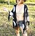 OverDose Women Lunar Eclipse Printed Chiffon Shawl Kimono Cardigan Tops Cover up Blouse
