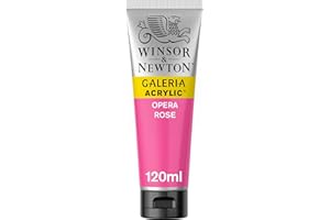 Winsor & Newton Galeria Colore Acrilico 120 ml - Rosa Opera