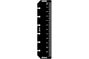 Filofax Pocket Black Ruler (B213609)
