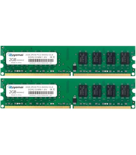 4GB (2 x 2GB) DDR2 800MHz PC2-6400 240-PIN ECC FULLY BUFFERED