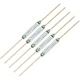 INVENTO 10Pcs Digital Magnetic Reed Switch Sensor SPST 2 Pins NO for DIY