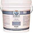 100% Silicone Roof Patch Sealant - Complete Waterproofing - Easy Trial or Brush Application - Designed for Your Home, RV, Camper, Trailer, Commercial Building… (2 Gallon, White)
