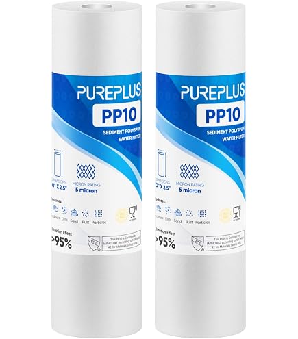 Suiysuim PCC Wasserfilter – Ersatz Für WP-RSA Umkehrosmoseanlage