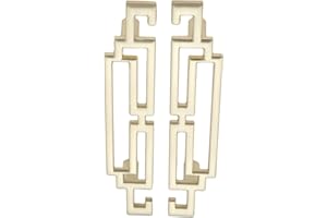 Mgoodoo Pull Handle for Kitchen Cabinet Door Drawer Handles and Knobs Furniture Hardware Retro European Style (2pcs, 96mm Gold)